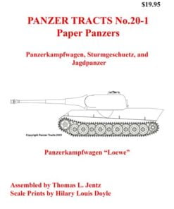 Panzer Tracts No.20-1