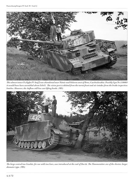 Panzer Tracts No.4-3: Pz.Kpfw.IV Ausf.H and J - Panzer Tracts